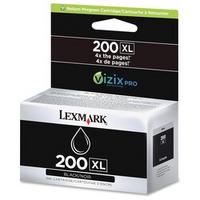كارتوج ليكسمارك 200XL 14L0174 أسود capacidad عالية الأصلية
