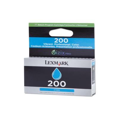 Lexmark 220 14L0086A Mavi Orijinal Kartuş