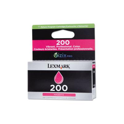 Lexmark 220 14L0087A Kırmızı Orijinal Kartuş