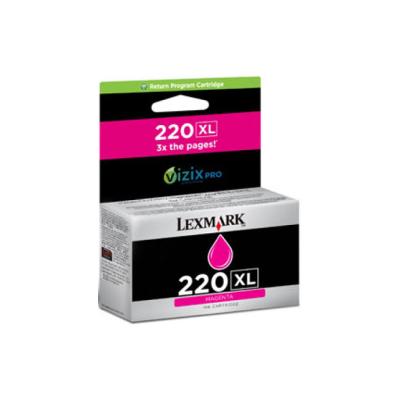 Lexmark 220XL 14L0176A Kırmızı Yüksek Kapasiteli Orijinal Kartuş