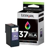 كارتوج ليكسمارك 37XLA 18C2200E اللوني العالي القدرة الأصلية