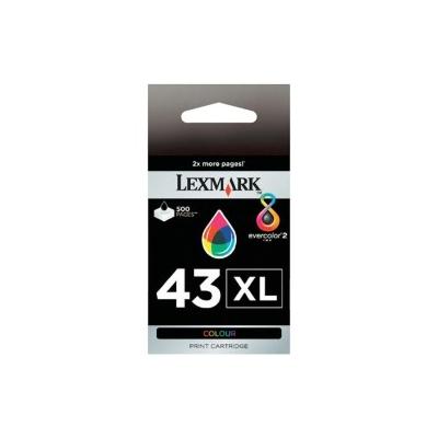 Lexmark 43XL 18YX143E Renkli Yüksek Kapasiteli Orijinal Kartuş