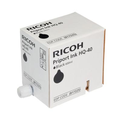 Ricoh 817225 (HQ40) Siyah Orijinal Mürekkep - DX4542 / DD4450