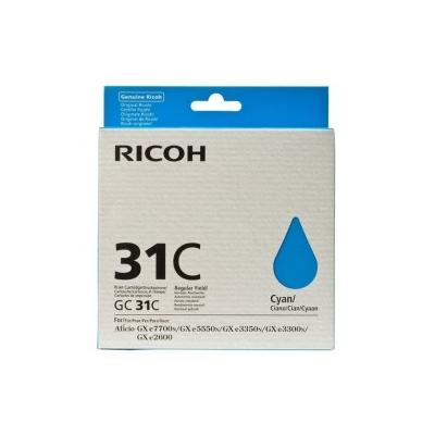 Ricoh Aficio GC-31C Mavi Orijinal Kartuş