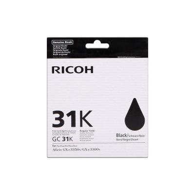 Ricoh Aficio GC-31K Siyah Orijinal Kartuş