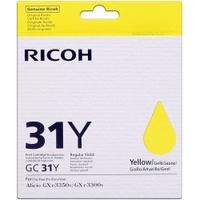 Оригинальный картридж Ricoh Aficio GC-31Y желтый