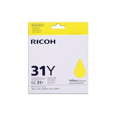 Ricoh Aficio GC-31Y Sarı Orijinal Kartuş