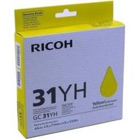 Ricoh Aficio GC-31YH Yellow Original Cartridge