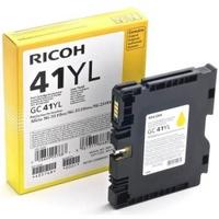 Оригинальный картридж Ricoh Aficio GC-41YL желтый