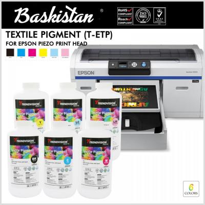 Tekstil Mürekkebi Epson Piezzo ve DTG Yazıcı Uyumlu 1000 ml