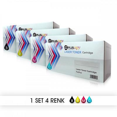 4 ADET HP CE400A (507) 507X UYUMLU TONER (7500 Sayfa) - CP3525/ 3530/ M551dn MFP M575 M551 M570
