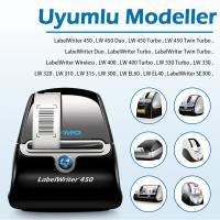 Dymo LABELWRITER 450TWIN TURBO LW 99010 Uyumlu Adres Etiketi 89 x 28 mm 2 x 130 Adet - Beyaz