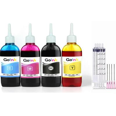 Hp 711 Kartuş Uyumlu Mürekkep Seti (4x100 ml) 3000 Sayfa Baskı