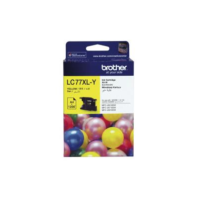 Brother LC77XL Sarı Yüksek Kapasiteli Orijinal Kartuş