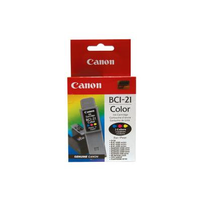 Canon BCI-21 0955A002 Renkli Orijinal Kartuş