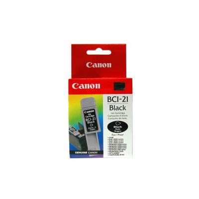 Canon BCI-21 0954A002 Siyah Orijinal Kartuş