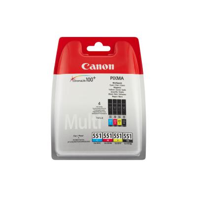 Canon CLI-551 6509B009 Orijinal Kartuş Seti