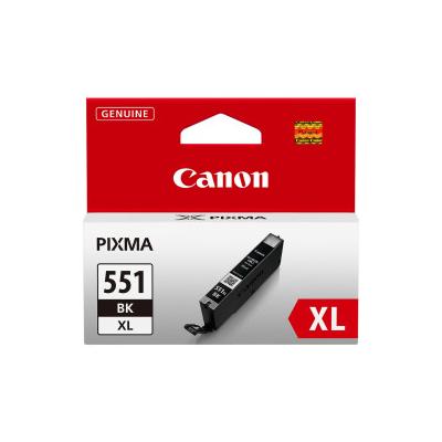 Canon CLI-551XL 6443B001 Siyah Yüksek Kapasiteli Orijinal Kartuş