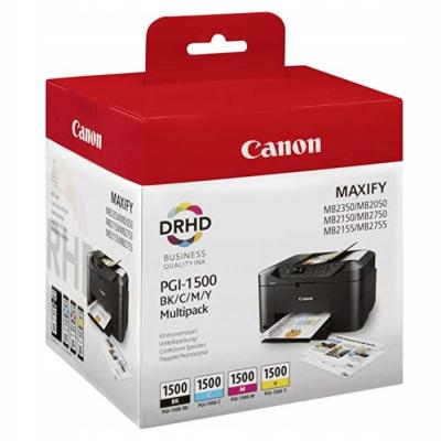 Canon PGI-1500 BKCMY (9218B005) Multipack 4lü Set Kartuş - MB2050 / MB2350