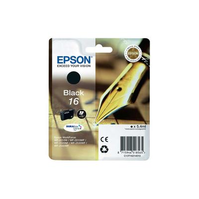Epson 16 T1621 C13T16214020 Siyah Orijinal Kartuş