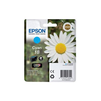 Epson 18 T1802 C13T18024020 Mavi Orijinal Kartuş