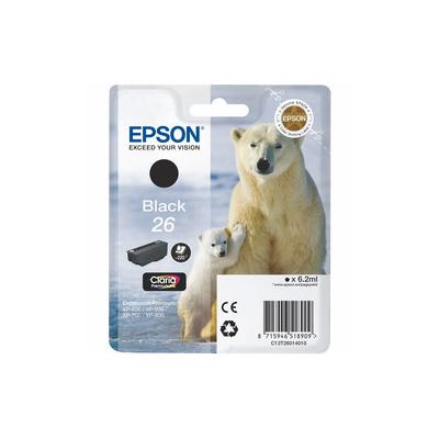 Epson 26 T2601 C13T26014020 Siyah Orijinal Kartuş