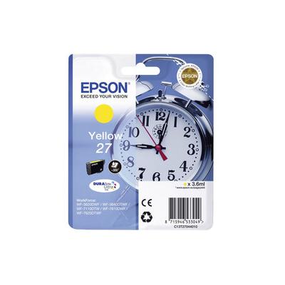 Epson 27 T2704 C13T27044020 Sarı Orijinal Kartuş