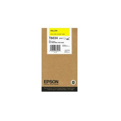 Epson T6034 C13T603400 Sarı Orijinal Kartuş