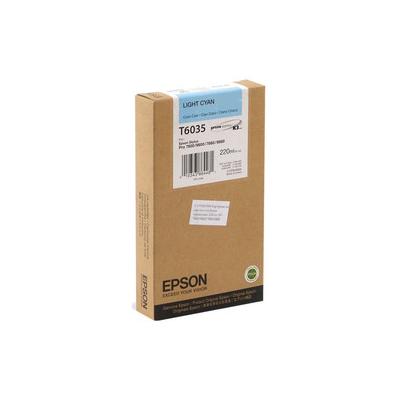 Epson T6035 C13T603500 Açık Mavi Orijinal Kartuş