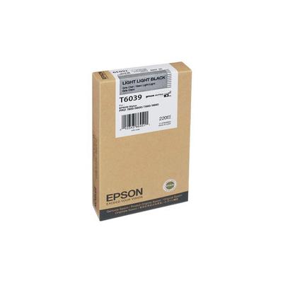 Epson T6039 C13T603900 Çok Açık Siyah Orijinal Kartuş