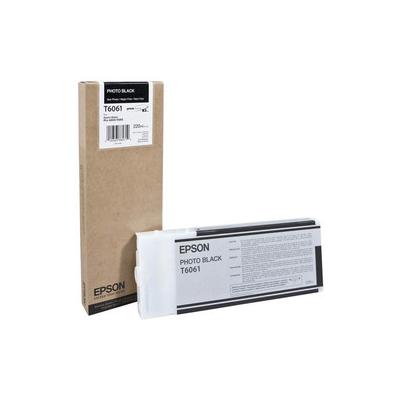 Epson T6061 C13T606100 Foto Siyah Orijinal Kartuş