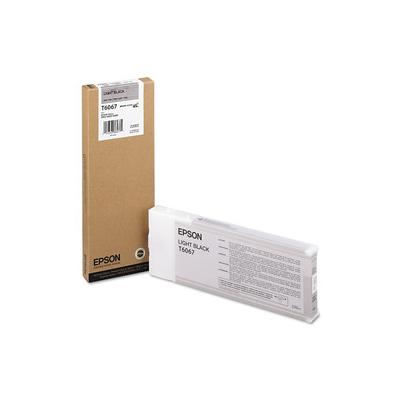 Epson T6067 C13T606700 Açık Siyah Orijinal Kartuş