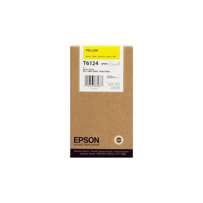 Epson T6124 C13T612400 Sarı Orijinal Kartuş