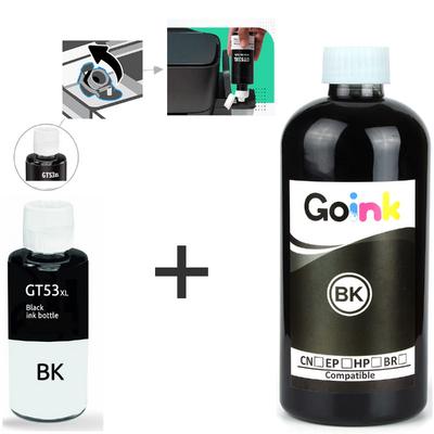 Goink HP Smart Tank 530 GT53XL Siyah Muadil Mürekkep - 500 ml + 90 ml