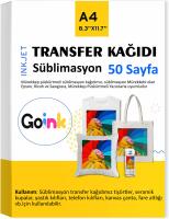 Goink Transfer Kağıdı (Polyester/Seramik/Metal) - 100gsm - 50yp - A4